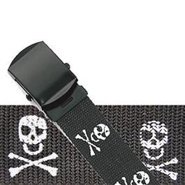 Jolly Roger Grtel, schwarz