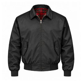 Produktbild zu Harrington Jacke, schwarz ...