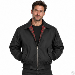 Kleinbild 2 Harrington Jacke, schwarz