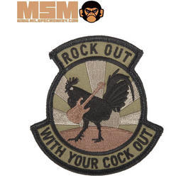Mil-Spec Monkey Rock Out With Your Cock Out Patch Forest