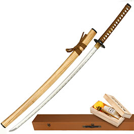 Tole 10 Imperial Samuraischwert Wood mit Aufbewahrungskiste