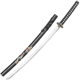 Haller Katana white Dragon