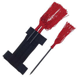 Wurfpfeile Ninja Darts in Unterarmetui 3 St�ck