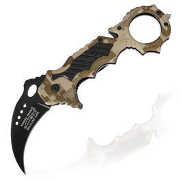 BlackField Einhandmesser Karambit Desert Thorn