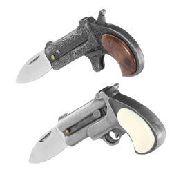 Kleinbild 2 Derringermesser farblich sortiert