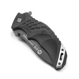 K25 Trainingsmesser Einhandmesser schwarz / grau Bild 5
