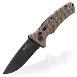 Bker Plus Springmesser Strike Spearpoint coyote