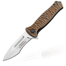 Herbertz Top Collection Einhandmesser orange / grau inkl. Kunststoffbox