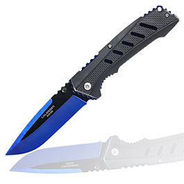 CJH Einhandmesser blau / schwarz