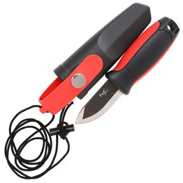Fox Outdoormesser Mini inkl. Kunststoffscheide und Nackenband