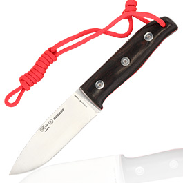 Nieto Outdoormesser Bosque Grenadill inkl. Lederscheide