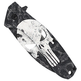 Enhandmesser 3D Skull inkl. Gürtelclip Bild 4