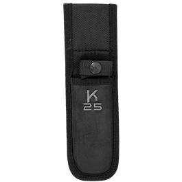 K25 Gürtelmesser titanbeschichtet schwarz inkl. Gürtelscheide Bild 6
