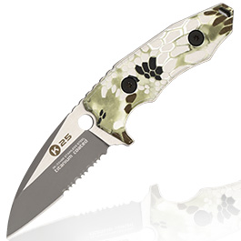 K25 Neck Knife Green Phyton inkl. Kydexscheide