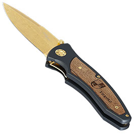 Kleinbild 8 B�ker Tirpitz Damast Gold Sammlermesser