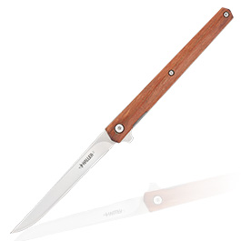 Haller Einhandmesser Slim Sandelholz inkl. Lederetui