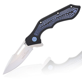 United Cutlery Einhandmesser Gil Hibben`s Hurricane silber/blau