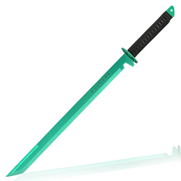 Ninja Schwert Technicolor 70 cm inkl. Scheide  grün