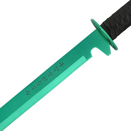 Ninja Schwert Technicolor 70 cm inkl. Scheide  grün Bild 3