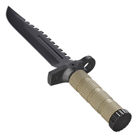 Magnum Outdoormesser M-Spec Survival Knife inkl. Nylonscheide schwarz/oliv Bild 7