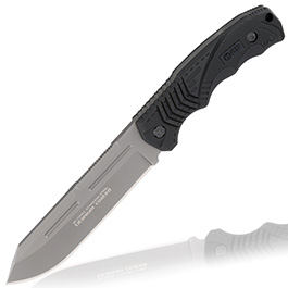 K25 Outdoormesser Orca schwarz inkl. Grtelscheide