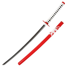 Haller Dekokatana Demon Slayer inkl. Scheide rot/wei