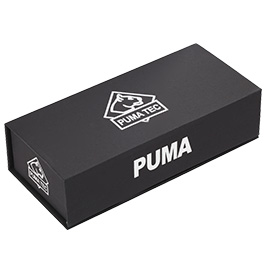 Puma Tec Taschenmesser mit Olivenholzgriff silber/braun inkl. Gürtelclip Bild 4