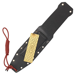 Nieto Survivalmesser MSK G10 silber/schwarz inkl. Lederscheide und Survival Kit Bild 4