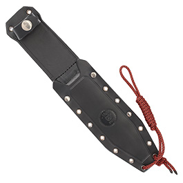 Nieto Survivalmesser MSK G10 silber/schwarz inkl. Lederscheide und Survival Kit Bild 6