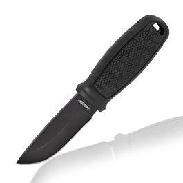 Haller Neck Knife All-Black inkl. Scheide