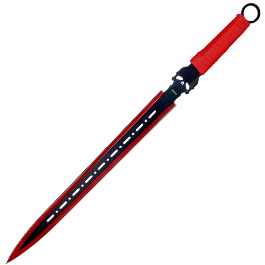 Haller Rückenschwert mit zwei Dolchen schwarz/rot inkl. Nylonscheide Bild 1 xxx: