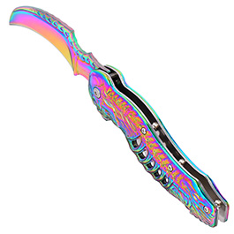 CJH Einhandmesser Skelett Rainbow Bild 6