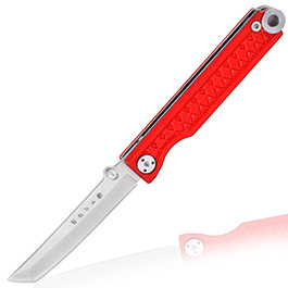 StatGear Einhandmesser Pocket Samurai rot inkl. Grtelclip