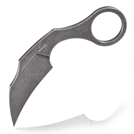 Bker Plus Karambit Neck Knife Bad Moon D2 silber inkl. Kydex Scheide