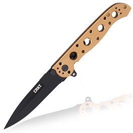 CRKT Einhandmesser M16-03 Sandvik Stahl bronze/schwarz inkl. Grtelclip