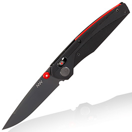 ANV Knives Einhandmesser A100 Sleipner Stahl schwarz inkl. Gürtelclip