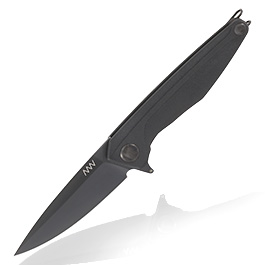 ANV Knives Einhandmesser Z300 G10 Sleipner Stahl schwarz inkl. Gürtelclip