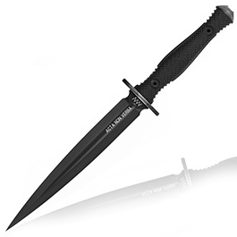 ANV Knives Dolch M500 Anthropoid Elmax Stahl schwarz inkl. Kydexscheide