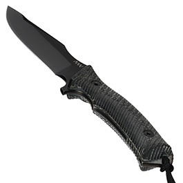 ANV Knives Outdoormesser M311 Spelter Elmax Stahl Micarta schwarz inkl. Kydexscheide Bild 2