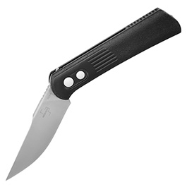 Bker Plus Springmesser Alluvial D2 Stahl satin/schwarz inkl. Grtelclip und Messertasche Bild 3