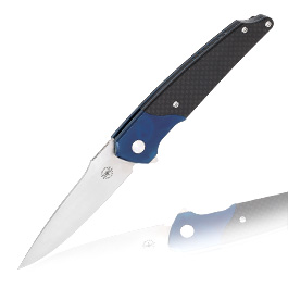 Amare Knives Einhandmesser Pocket Peak blau inkl. Grtelclip