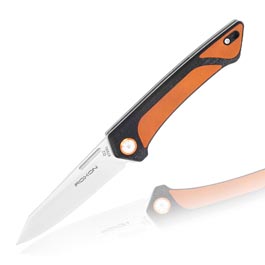 Roxon Taschenmesser K2 Excellence Leather schwarz/braun inkl. Grtelclip und Lederetui