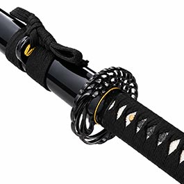 Kleinbild 6 Tole 10 Imperial Katana Black Swan schwarz inkl. Scheide