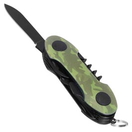 Munkees Taschenmesser Camou mit 15 Funktionen camouflage Bild 3