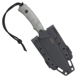 ANV Knives Outdoormesser M311 Comp Elmax Stahl Micarta schwarz inkl. Kydexscheide Bild 4