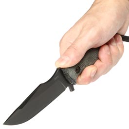 ANV Knives Outdoormesser M311 Comp Elmax Stahl Micarta schwarz inkl. Kydexscheide Bild 7