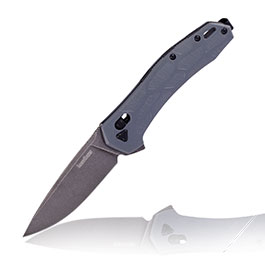 Kershaw Einhandmesser Covalent D2 Stahl grau/stonewash inkl. Grtelclip