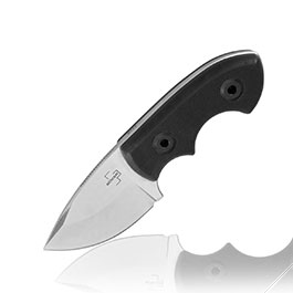 Bker Plus Grtelmesser Lofos D2 Stahl schwarz inkl. Kydexscheide und 90 Grtelclip