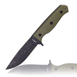 Magnum Outdoormesser Bushcraft Drop oliv inkl. Kydexscheide und Grteladapter