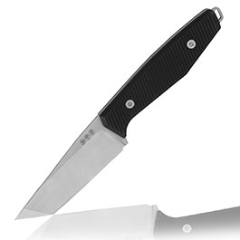 Bker Grtelmesser AK1 American Tanto schwarz inkl. Kydexscheide